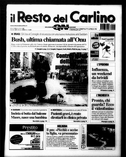 Il Resto del Carlino : giornale dell'Emilia